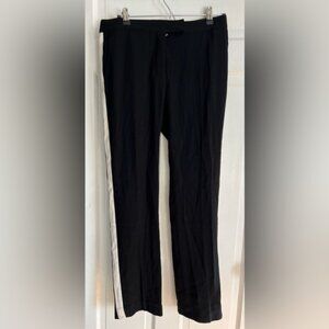 NWOT Aritzia Wilfred Dress Pant - Black with Side White Stripe